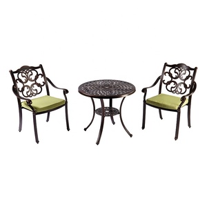 Per il tempo libero di lusso mobili da <span class=keywords><strong>giardino</strong></span> esterno in alluminio da <span class=keywords><strong>giardino</strong></span> <span class=keywords><strong>Set</strong></span> di 2 sedie - Product Image 1