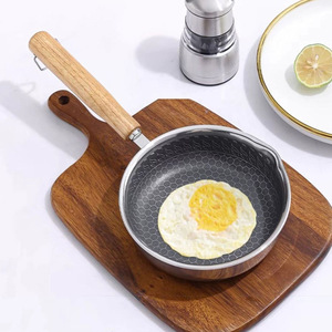 Stainless Steel Frying Pan Nonstick Round 18Cm Induction Compatible Breakfast Cookware - Product Image 1
