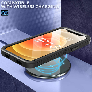 เคสกันกระแทก Defender สำหรับ <span class=keywords><strong>iPhone</strong></span> 15 Pro Max 17 Air 16 <span class=keywords><strong>Plus</strong></span> 17e 16e 14 13 12 Pro Xs Max ป้องกันอย่างดีเยี่ยม พร้อมคลิปหนีบ - Product Image 4