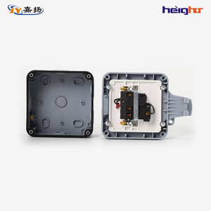 Heightz Outdoor Waterproof <b>Switch</b> Socket Box Ip66 220V With Cover For Wall Use - Product Image 4