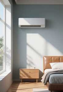 Climatiseur mural split 12000 BTU à refroidissement rapide, 1,5 CV, fonctionnement silencieux pour la climatisation domestique - Product Image 4