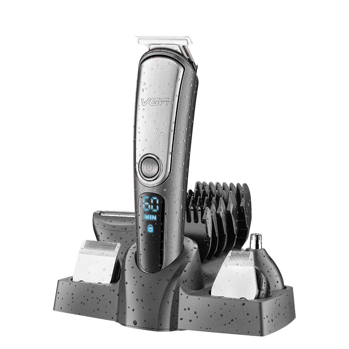 VGR V-105 5in1 美容器 VGR V-105 Cordless Hair Clipper & Men's Beard Trimmer