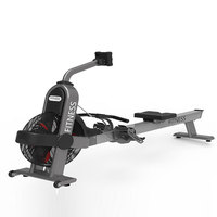 Rameur à Air Commercial SR Modèle 6100 Professionnel avec Écran LCD, Résistance au Vent Multi-Niveaux, Cardio Complet pour Studio