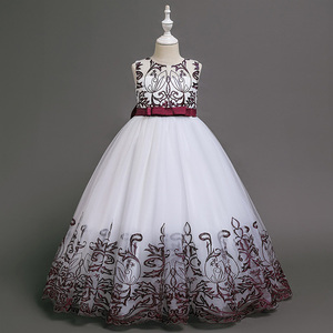 Vestido <span class=keywords><strong>de</strong></span> Fiesta <span class=keywords><strong>de</strong></span> Satén y Chifón Personalizado, Vestido Largo <span class=keywords><strong>de</strong></span> Gala con Flores <span class=keywords><strong>para</strong></span> <span class=keywords><strong>Adolescentes</strong></span>, Niñas y Niños Pequeños, <span class=keywords><strong>Ropa</strong></span> <span class=keywords><strong>de</strong></span> Verano con Flores <span class=keywords><strong>para</strong></span> Niños - Product Image 6