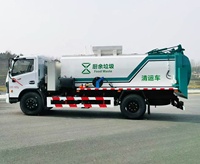 Camion de ramassage des déchets alimentaires et des ordures ménagères pour les industries de la construction et de la restauration