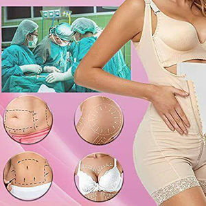 Almohadillas <span class=keywords><strong>de</strong></span> Espuma Lipo Transpirables, Ecológicas, Antibacterianas, Control Firme, Recuperación Postoperatoria, Moldeadores 3D con Bordado para Abdominoplastia 360 - Product Image 6