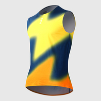Débardeur de course à pied pour homme Tarstone personnalisé par sublimation, séchage rapide, respirant, sans manches, pour entraînement et compétition
