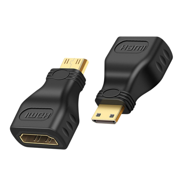 High Speed Mini HD MI Adapter High Speed Universal Compatibility for Camera Monitor Tablet HD Video Audio Converter