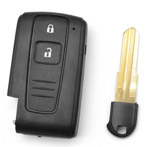 Uncut toy41r tự động trống thông minh vỏ chìa khóa xe khẩn cấp từ xa thay thế cho t-oyota a-valon xe Fob thẻ thông minh từ xa - Product Image 1
