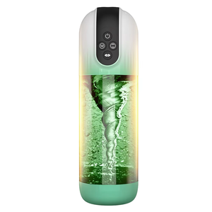 Coppa Masturbatoria Intelligente per Uomini Adulti con Funzione di Conteggio, in Materiale TPE, Giocattolo Sessuale Morbido con Vibrazione <span class=keywords><strong>e</strong></span> Suono di Aspirazione - Product Image 1