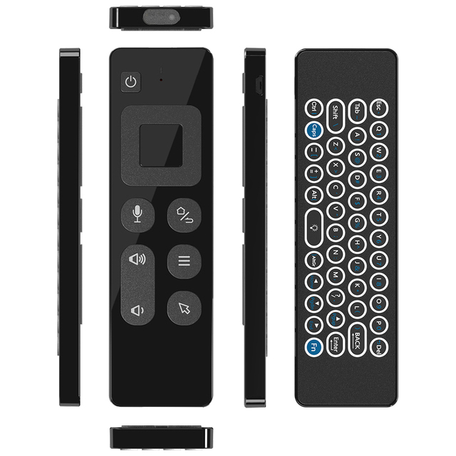 T9 PRO Air Mouse Keyboard Wireless 2.4G Fly Air Mouse Chargeable Mini Remote Control for Android TV Box/Mini PC/TV