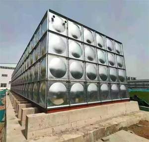 Réservoir d'eau composite BDF en acier inoxydable, conteneur de stockage d'eau modulaire fixé par boulons, prix du réservoir d'eau de 10 000 litres - Product Image 1