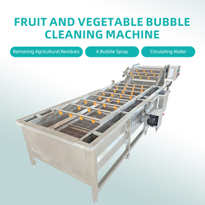 <strong>Fruit</strong> <strong>And</strong> <strong>Vegetable</strong> <strong>Processing</strong> Line Leaf <strong>Vegetables</strong> Bubble Washing <strong>Machine</strong> - Product Image 2