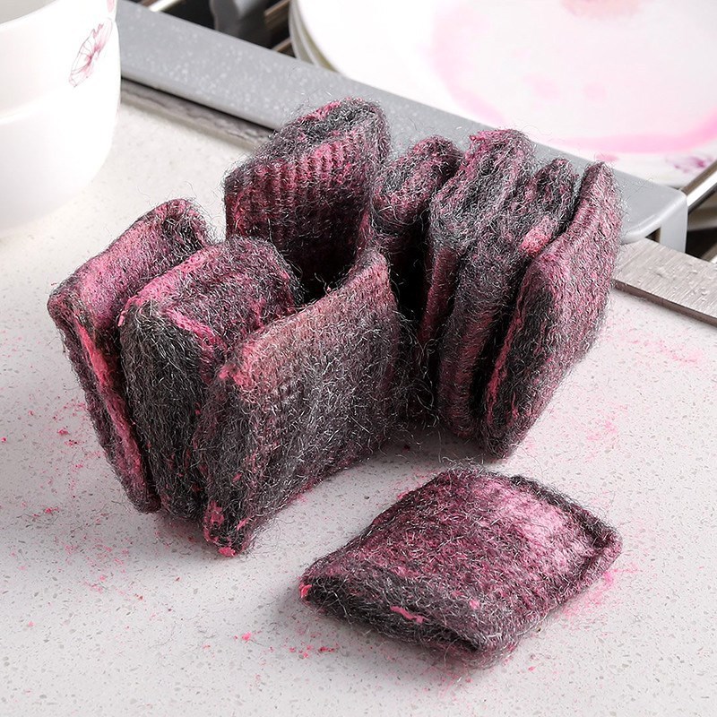 Nano Soap Containing Steel Wire Cotton