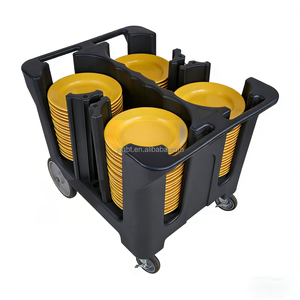 Chariot à vaisselle à 4 colonnes, chariots à vaisselle et à plateaux CP-220, équipement de cuisine, chariot à vaisselle - Product Image 2