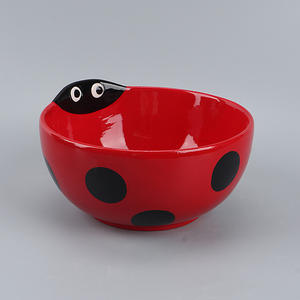 Tazze da caffè in ceramica a forma di <span class=keywords><strong>coccinella</strong></span> con coperchio-completamente personalizzabili in qualsiasi colore, dimensione, Logo o forma-perfette per caffè, hotel - Product Image 6