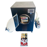 ZHIYIN Industriële 4-6kg Capaciteit Vacuümvriesdroogmachine SUS304 Materiaal Laag Verbruik Aangepaste Ananas Aardbei Fruit