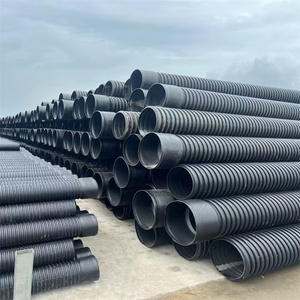 Giá rẻ polyethylene <span class=keywords><strong>HDPE</strong></span> đôi SN8 ống 500mm, 600mm, 700mm, 800mm ống sóng, 200mm cống nhựa thoát nước giá - Product Image 4