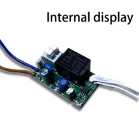 Sensor Saklar Sentuh Gerakan Tangan Smart IP21 untuk Kabinet dengan Jangkauan Sensor 3M AC220V 50Hz Daya 100W