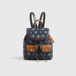 <span class=keywords><strong>Zaini</strong></span> Essenziali per Studentesse, Zaino in Denim da Donna per Esterni, Borsa a Tracolla da Viaggio Cool, Zaino di Lusso Elegante e di Design - Product Image 2