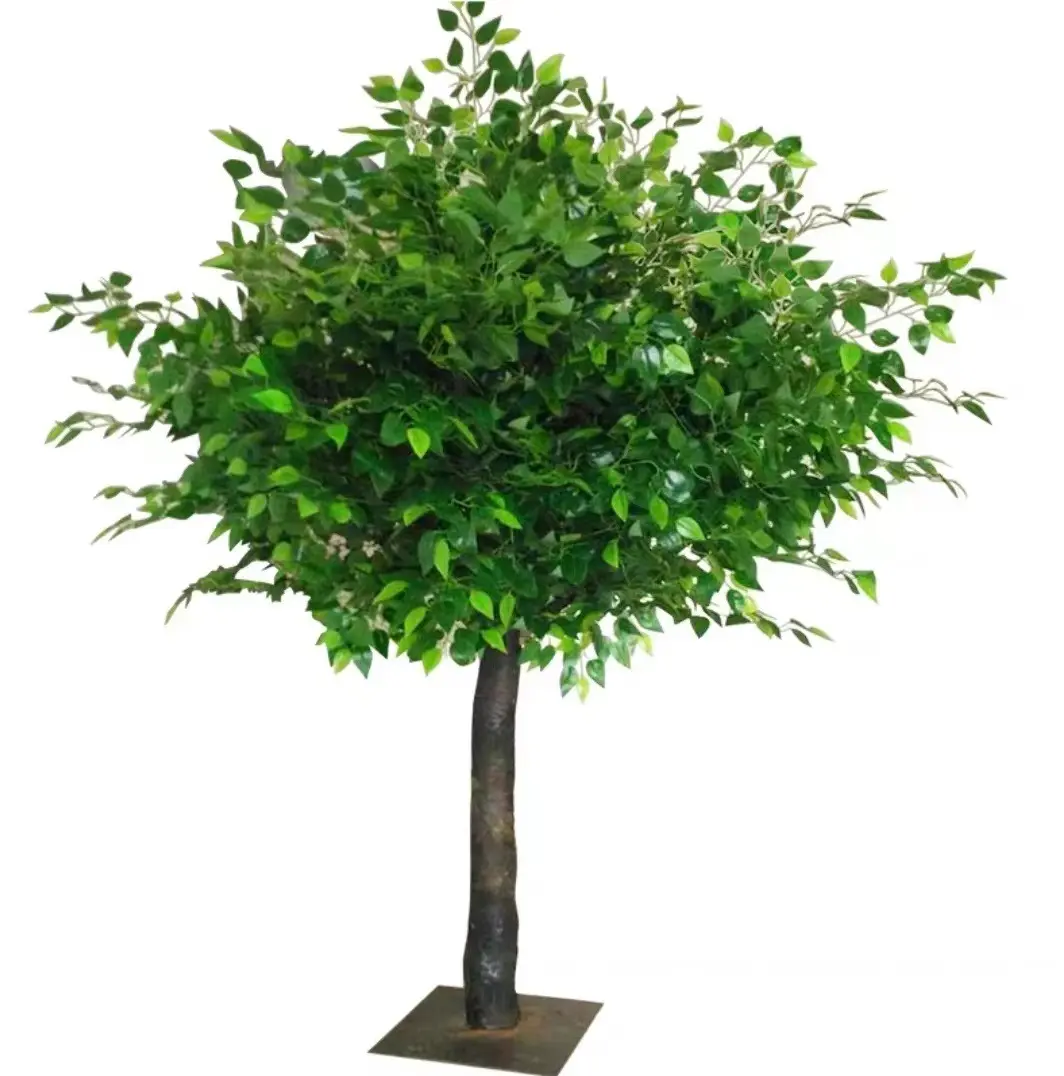 Courtyard house wedding decor Artificial tree Banyan Green plant tree artificial big trees for hotel cafe decoration