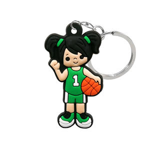 Porte-clés en caoutchouc Porte-clés personnalisé 2d 3d Logo Printing <span class=keywords><strong>Rugby</strong></span> Boy Sports Porte-clés en silicone Porte-clés en pvc souple - Product Image 3