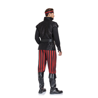 Capitaine Pirate Jack Sparrow Performance Costume Halloween Pirate Outfit Cosplay Vêtements pour Costumes de Fête