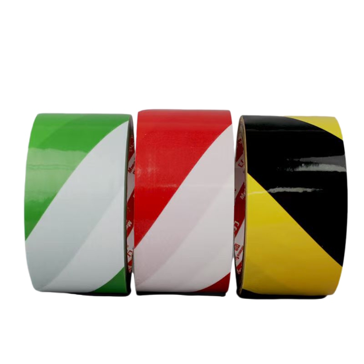Strong Viscosity Self-Adhesive Heat-Resistant Floor Marking Tape Anti-Slip Safety Waterproof Custom PVC Reinforced Packing Tape