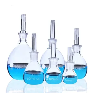 高ホウケイ酸ガラス実験用ピクノメーター仕様 ガラスガスピクノメーター 25ml 多仕様カスタマイズ - Product Image 1