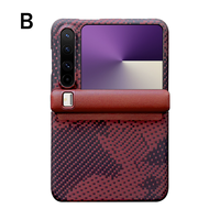 Pour Huawei PuraX Aramid étui de téléphone portable en Fiber de carbone avec housse de protection anti-chute en cuir