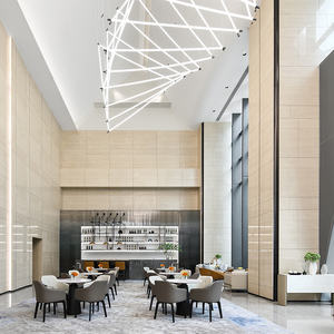 <span class=keywords><strong>Suspension</strong></span> de lustre à <span class=keywords><strong>tube</strong></span> triangulaire au design moderne pour hôtel villa grande lampe à <span class=keywords><strong>suspension</strong></span> LED - Product Image 4