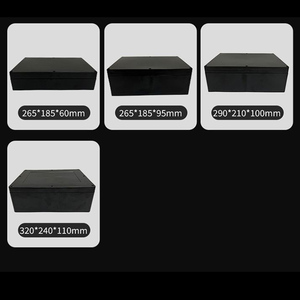 صندوق توصيل كهربائي خارجي مقاوم للماء من البلاستيك الأسود ABS للمشاريع الكهربائية - Product Image 5