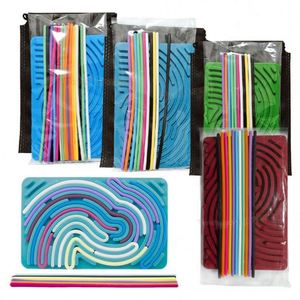 Juguetes Sensoriales de Silicona, Plástico y Espuma, Incluye Bolsa de Viaje Portátil, Tablero de Actividades Anti-Ansiedad, Calmante para el Estrés de los Niños - Product Image 6