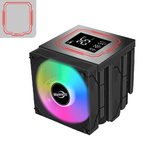 ฮีทซิงค์ทองแดงและอะลูมิเนียม Wanmisle C101 ขนาด 120 มม. พร้อมระบบระบายความร้อน CPU แบบ PWM Fluid Bearing รองรับ ARGB Sync สำหรับโปรเซสเซอร์ LGA1700/AM5 ประสิทธิภาพสูง - Product Image 4