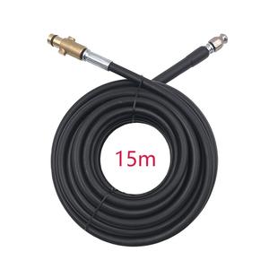 Manguera de limpieza de agua de drenaje de alcantarillado de 10 15 20 metros para lavadoras de automóviles de alta presión Compatible con Nilfisk y <span class=keywords><strong>STIHL</strong></span> - Product Image 4