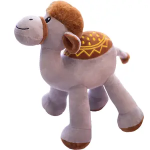 25 cm Cute Camel Stuffed Plush Doll Toys for Children Gifts Customize Soft Animal Llama Plushie Peluche de Camello