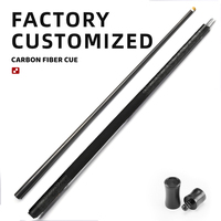 TAVON Vente en gros de queues de billard personnalisées en fibre de carbone 100%, texture 3K, fabrication OEM ODM