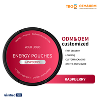 Pochettes énergétiques multi-saveurs à la menthe, aux fruits et au café, pour l'énergie orale et les fonctions nootropiques