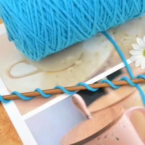 In Offerta Filato Acrilico 100% Colorato da 400g <span class=keywords><strong>per</strong></span> Rotolo, <span class=keywords><strong>Filo</strong></span> <span class=keywords><strong>per</strong></span> Tufting a Motivo Tinto <span class=keywords><strong>per</strong></span> <span class=keywords><strong>Uncinetto</strong></span>, Filato Chunky di <span class=keywords><strong>Cotone</strong></span> Latte Fantasia - Product Image 3