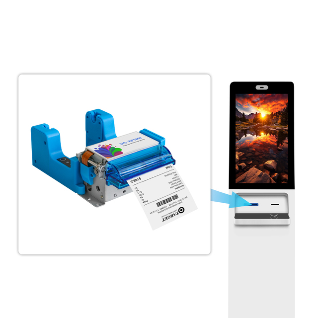 Embedded 2 Inch Thermal Printer Module 58/60mm Auto Cutter Kiosk Receipt Printer for Self Service Vending Machine