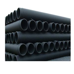 ท่อ HDPE ลูกฟูกสองชั้นเส้นผ่าศูนย์กลางขนาดใหญ่400มม. 500มม. 800มม. 1000มม. SN4 SN8 - Product Image 2