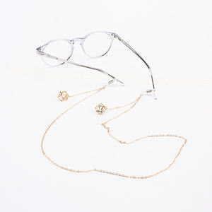 Nouvelle mode <span class=keywords><strong>lunettes</strong></span> cordon luxe chaîne à la mode rétro métal <span class=keywords><strong>lunettes</strong></span> chaîne <span class=keywords><strong>lunettes</strong></span> corde WH011 <span class=keywords><strong>lunettes</strong></span> de soleil chaînes - Product Image 2