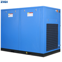 Compresseur d'air à vis industriel 220 v, 75kw, 100hp, puissance AC, conduite directe, vitesse Variable