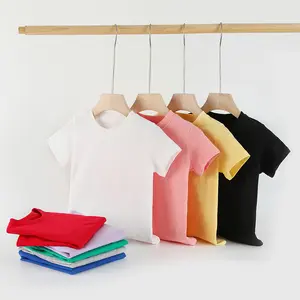 Children's Clothing Wholesale Baby Tshirt 100% Cotton Toddler Oversized Tshirt T Shirt For Boys Children