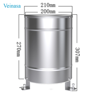 Pluviómetro de Cubeta Basculante Veinasa-RS04, Totalmente de Acero Inoxidable, Individual, para Agricultura y Silvicultura, Sensor de Pluviómetro Veinasa-RS04 - Product Image 2