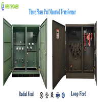 Transformateur triphasé monté sur socle UL/CUL 10KV 20KV 35KV 100kVA 250kVA 500kVA 750kVA 1000kVA 1500kVA 2500kVA 3000kVA pour usage industriel
