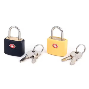 <span class=keywords><strong>Cadenas</strong></span> de bagage de petite taille de haute qualité, <span class=keywords><strong>prix</strong></span> de gros, <span class=keywords><strong>TSA</strong></span> 25 mm, couverture en ABS, avec 2 clés en laiton, haute sécurité - Product Image 3