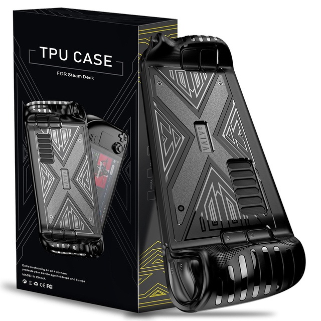 Premium Quality Gamepad Accessories TPU Protective Shell Cover for Steam Deck Game Console