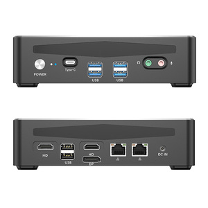 Mini PC para juegos Topton Core i9 13900H i7 Intel Thunderbolt 4 NAS con Windows 11, 2*2.5G LAN, 2*DDR5, 2*PCIE SATA, 4*4K, WiFi6 - Product Image 2