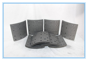 Garniture de frein de camion en céramique NAO sans amiante de marque Baiyun de haute qualité WVA 19187 pour le <span class=keywords><strong>prix</strong></span> d'usine de pièces de rechange d'Europe - Product Image 6